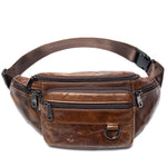 Bolsa de cintura em couro pu