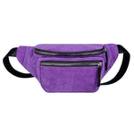 Bolsa de cintura estilo clássico púrpura