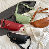 Bolsa de cintura feminina com bolso grande