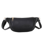 Bolsa de cintura feminina com bolso grande