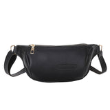 Bolsa de cintura feminina com bolso grande