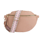 Bolsa de cintura feminina estilo retro