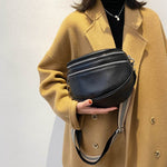 Bolsa de cintura feminina retro
