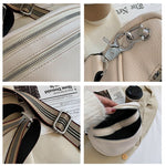 Bolsa de cintura feminina retro