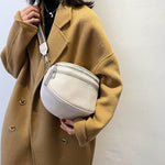 Bolsa de cintura feminina retro