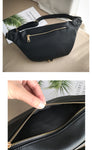 Bolsa de cintura grande em couro para mulher valor por defeito título