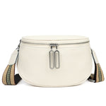 Bolsa de cintura grande mulher branco