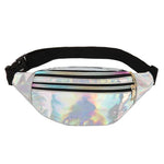 Bolsa de cintura holográfica