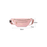 Bolsa de cintura impermeável mulher