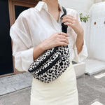 Bolsa de cintura leopardo