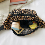 Bolsa de cintura leopardo