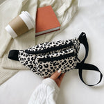 Bolsa de cintura leopardo