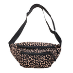 Bolsa de cintura leopardo