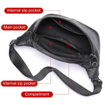 Bolsa de cintura masculina preta valor por defeito título