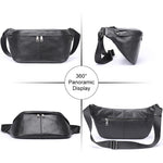 Bolsa de cintura masculina preta valor por defeito título