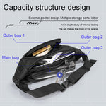 Bolsa de cintura masculina versátil valor por defeito título