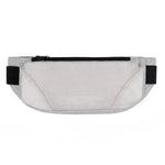Bolsa de cintura minimalista branco