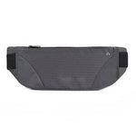Bolsa de cintura minimalista cinzento