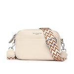 Bolsa de cintura moderna mulher bege