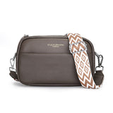 Bolsa de cintura moderna mulher castanho escuro