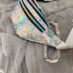 Bolsa de cintura multicolor