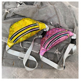 Bolsa de cintura multicolor