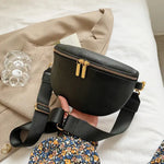 Bolsa de cintura oversize mulher bege