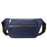 Bolsa de cintura oxford azul escuro