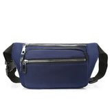 Bolsa de cintura oxford azul escuro