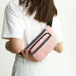Bolsa de cintura oxford