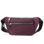 Bolsa de cintura oxford púrpura