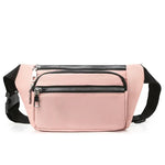 Bolsa de cintura oxford rosa