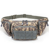 Bolsa de cintura para airsoft cinzento militar