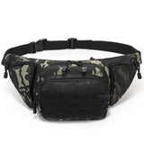 Bolsa de cintura para airsoft militar preto