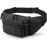 Bolsa de cintura para caça preto