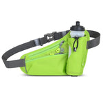 Bolsa de cintura para corrida verde-maçã