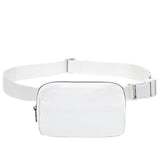 Bolsa de cintura pequena branco