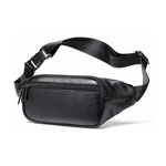 Bolsa de cintura preta ajustável preto