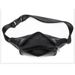 Bolsa de cintura preta ajustável preto