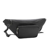Bolsa de cintura preta impermeável valor por defeito título