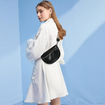 Bolsa de cintura preta mulher valor por defeito título