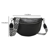 Bolsa de cintura preta mulher valor por defeito título
