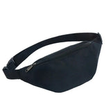 Bolsa de cintura preta oxford estilo 2