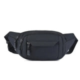 Bolsa de cintura preta oxford estilo 4