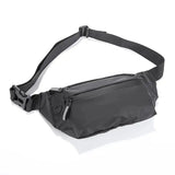 Bolsa de cintura preta oxford