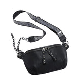 Bolsa de cintura preta senhora valor por defeito título