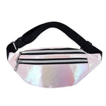 Bolsa de cintura refletora rosa