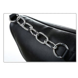 Bolsa de cintura simples em couro valor por defeito título