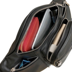 Bolsa de cintura simples em couro valor por defeito título