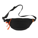 Bolsa de cintura streetwear urbana preto